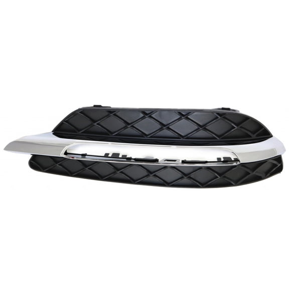 CarLights360: For 2012 2013 2014 Mercedes-Benz C350 Fog Light Bezel Bracket Driver Side For MB1038117