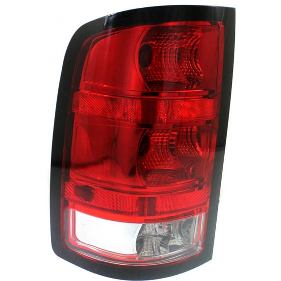 CarLights360: For 2012 2013 GMC Sierra 1500 Tail Light Assembly Driver Side w/ Bulbs - Replacement For GM2800254