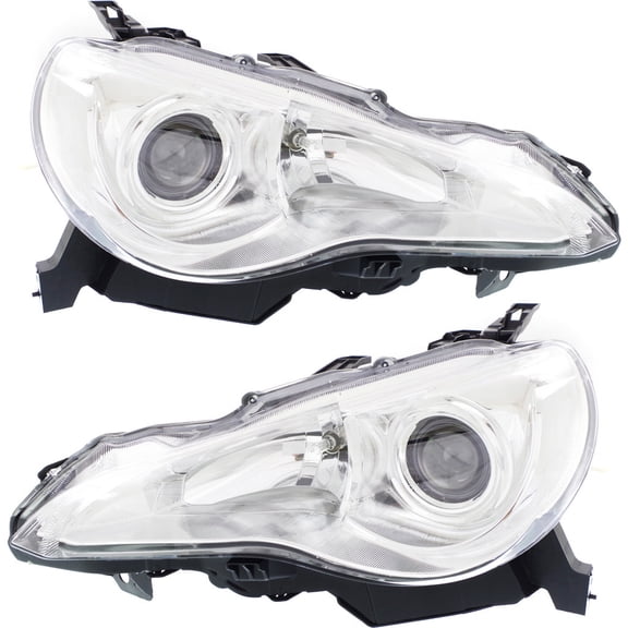CarLights360: For 2013 2014 2015 2016 Scion FR-S Headlight Assembly Driver and Passenger Side DOT Certified w/Bulbs-Replaces SC2502104 SC2503104