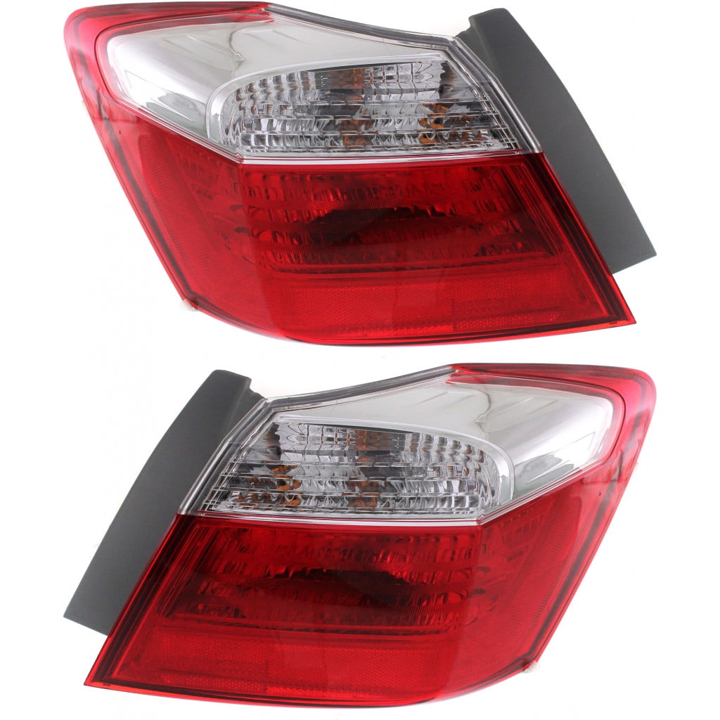 CarLights360 For 2013 2014 2015 Honda Accord Tail Light Assembly