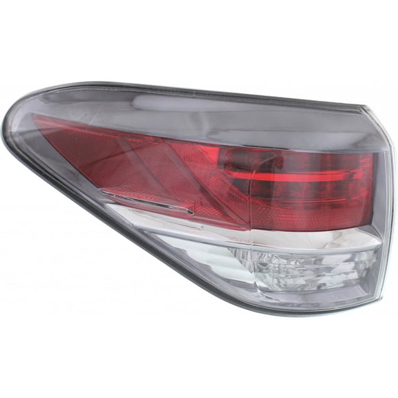 CarLights360: For 2013 2014 2015 Lexus RX350 Tail Light Assembly Driver Side - DOT Certified Replacement for LX2804115 | 81561-48300