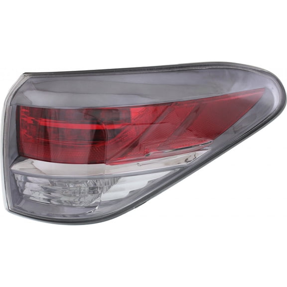 CarLights360: For 2013 2014 2015 Lexus RX350 Tail Light Assembly Passenger Side - DOT Certified Replacement for LX2805115 | 81551-48300