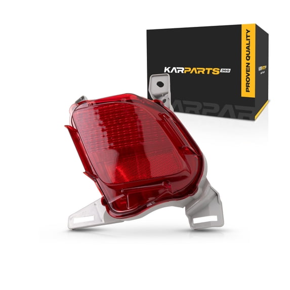 CarLights360: For 2014 2015 2016 2017 2018 Toyota Highlander Reflector Passenger Side CAPA Certified For TO1185108 | 81480-0E020