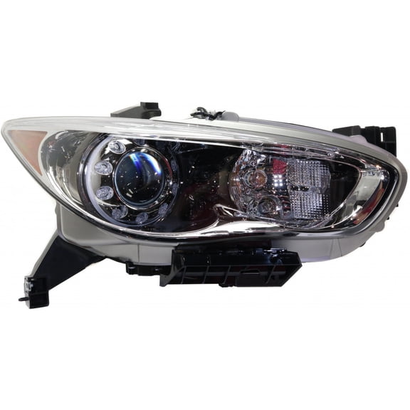 CarLights360: For Infiniti QX60 Headlight Assembly 2014 2015 Passenger Side HID DOT Certified IN2503156