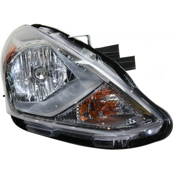 CarLights360: For 2015 2016 2017 2018 NISSAN VERSA Head Light Assembly Passenger Side w/Bulbs - (DOT Certified) Replacement for NI2503230