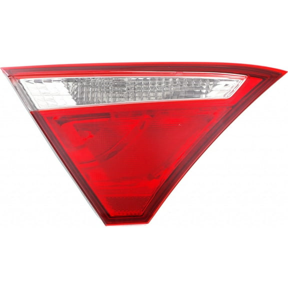CarLights360: For 2015 2016 2017 Toyota Camry Tail Light Inner Driver Side w/Bulbs CAPA Certified For TO2802116