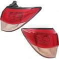 thumbnail image 1 of CarLights360: For 2016 2017 2018 Honda HR-V Tail Light Assembly Driver and Passenger Side | LED | CAPA Certified | HO2804109 HO2805109, 1 of 4