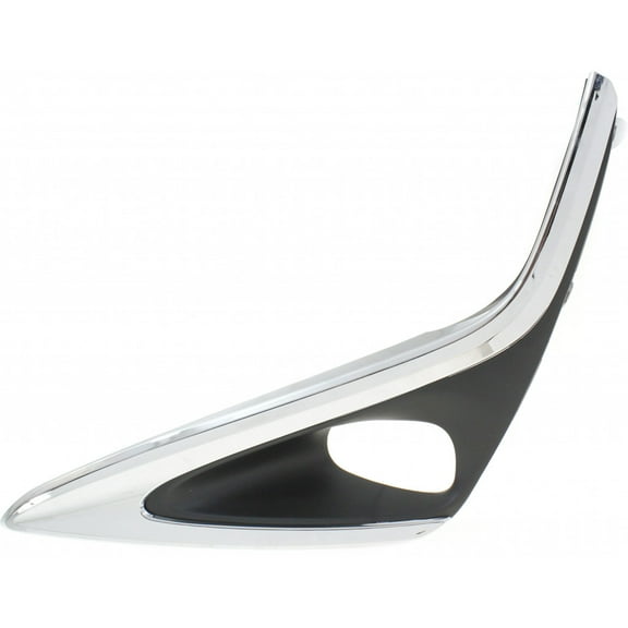 CarLights360: For 2016 2017 2018 LEXUS ES350 Fog Light Bezel Bracket Passenger Side - Replacement for LX1039115