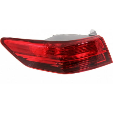 CarLights360: For Acura ILX Tail Light Assembly 2013 2014 2015 Driver Side | DOT Certified | AC2804101 | 33550-TX6-A01