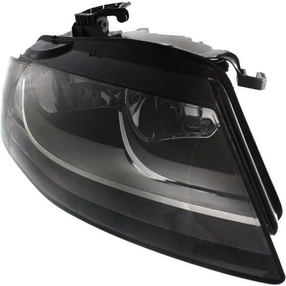 CarLights360: For Audi S4 Headlight Assembly 2009 10 11 2012 Passenger Side DOT Certified w/Bulbs  - Replacement For AU2503149