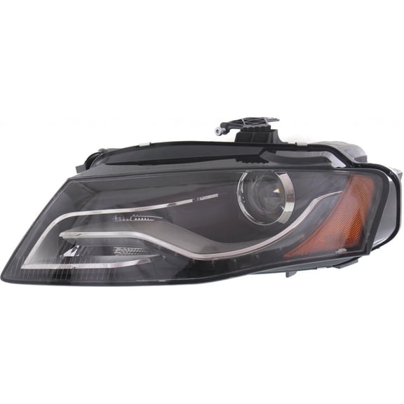 CarLights360: For Audi S4 Headlight Assembly 2009-2012 Driver Side HID DOT Certified - Replacement For AU2502150