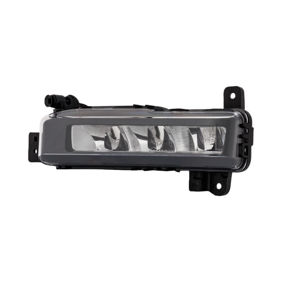 CarLights360 For BMW 330i/330i xDrive/X1 2019 2020 2021 2022 Fog Light Passenger Side | LED | Replacement For BM2593159 | 63178089526