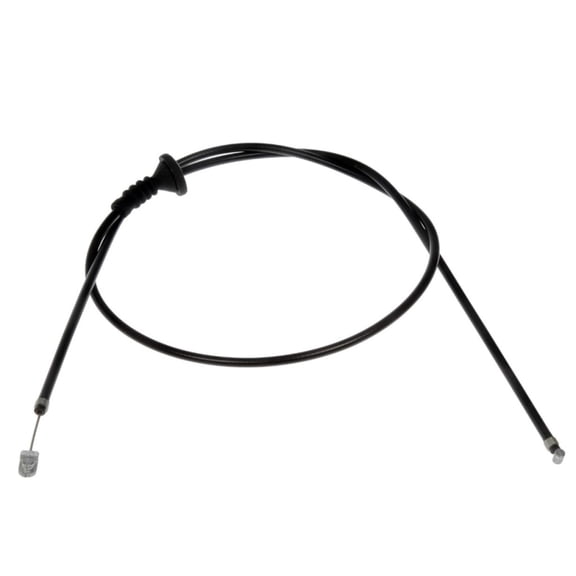 CarLights360 For BMW 335d 2009 2010 2011 Hood Release Cable | Rear | Steel Material | 1.2 Millimeters Diameter | Replacement For 51237060529