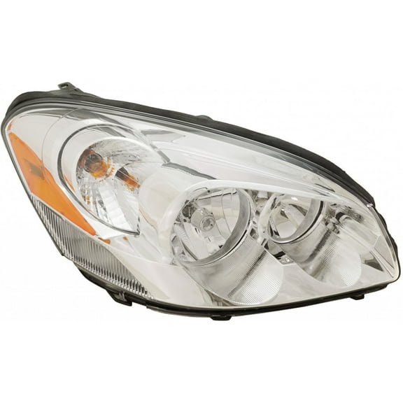 CarLights360: For Buick Lucerne Headlight Assembly 2006 07 08 09 10 2011 Passenger Side DOT Certified w/ Bulbs GM2503277 (Vehicle Trim: CXL)