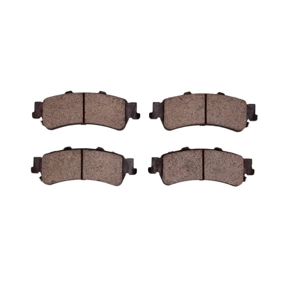 CarLights360 For Cadillac DTS 2010 2011 Disc Brake Pads | 142.5 Millimeters / 5.61 Inches Outer Pad Width