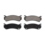 CarLights360 For Cadillac Escalade ESV 2003 2004 2005 2006 Disc Brake Pads | Ceramic Friction | 59.2 Millimeters / 2.33 Inches Outer Pad Height