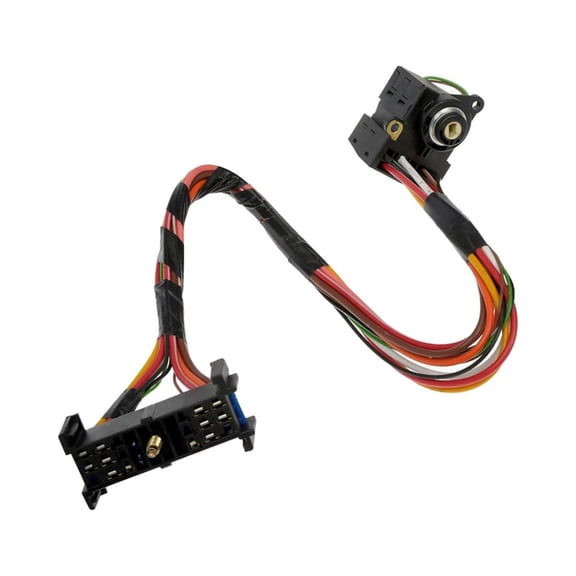 CarLights360 For Chevy Astro 1996 Ignition Switch | Black Color | Bolted Mounting Type | Spade Terminal | Replacement For 26047332