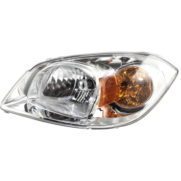 CarLights360: For Chevy Cobalt Headlight Assembly 2005 06 07 2008 Driver Side | Clear Lens | w/ Bulbs | DOT Certified | GM2502251