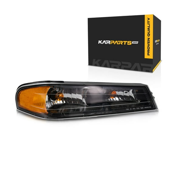 CarLights360: For Chevy Colorado Turn Signal / Parking Light Assembly 2006-2012 Passenger Side | w/ Bulbs | DOT Certified | GM2521189
