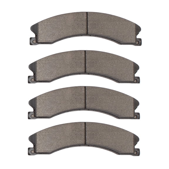 CarLights360 For Chevy Express 4500/Express 3500 2009-2020 Brake Pads | 66 Millimeters / 2.60 Inches Inner Pad Height