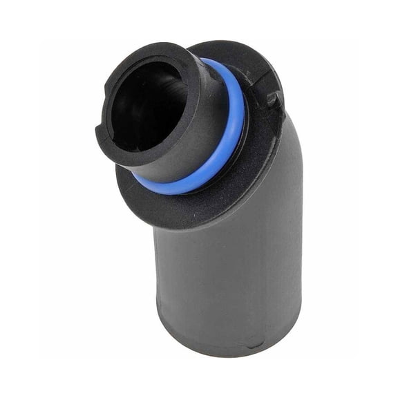 CarLights360 For Chevy Impala 2000 01 02 03 04 2005 Engine Oil Filler Tube | Steel | Black | 1.476 Inches Outside Diameter | Replacement For 12584043