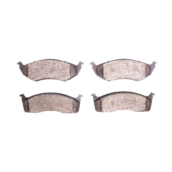 CarLights360 For Chrysler Concorde 1993 94 95 96 1997 Disc Brake Pads | Semi Metallic Friction | 165.1 Millimeters / 6.50 Inches Inner Pad Width