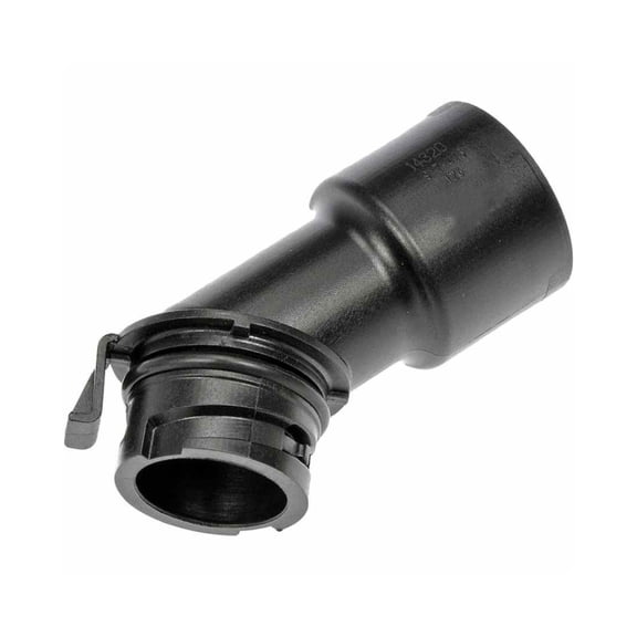 CarLights360 For Ford E-450 Super Duty 2005-2011 Engine Oil Filler Tube | Steel | Black | 1.492 Inches Outside Diameter | Replacement For 3L3Z6763DA