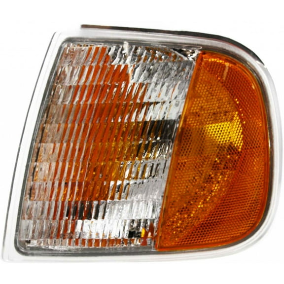 For Ford Expedition Turn Signal / Side Marker Light 1997-2002 Driver Side Park/Signal Combo DOT Certified FO2550118 | F75Z 13201 AC