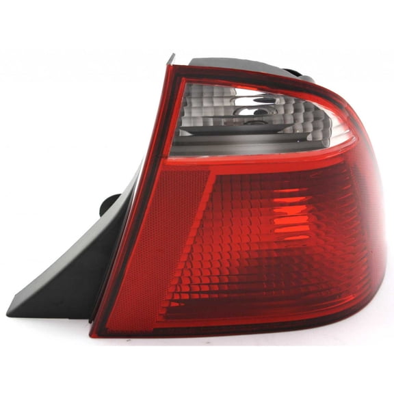 CarLights360: For Ford Focus Tail Light Assembly 2005 2006 2007 Passenger Side Sedan Black Housing For FO2801188 | 5S4Z 13404 AA