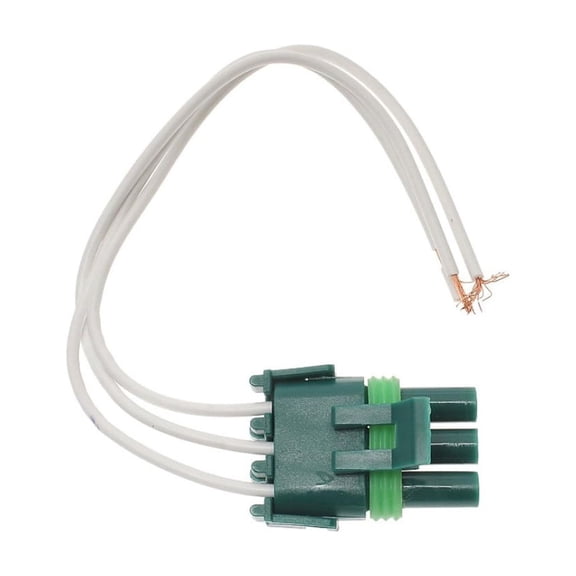 CarLights360 For GMC C3500 1998 Electrical Connector | Plastic | Metal Contact Terminal | Pin Terminal | Push On Attachment Method | 1 Male Connector
