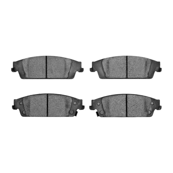 CarLights360 For GMC Sierra 1500 Classic 2007 Disc Brake Pads | Ceramic | 5.62 Inches Pad Length | 1.80 Inches Pad Thickness