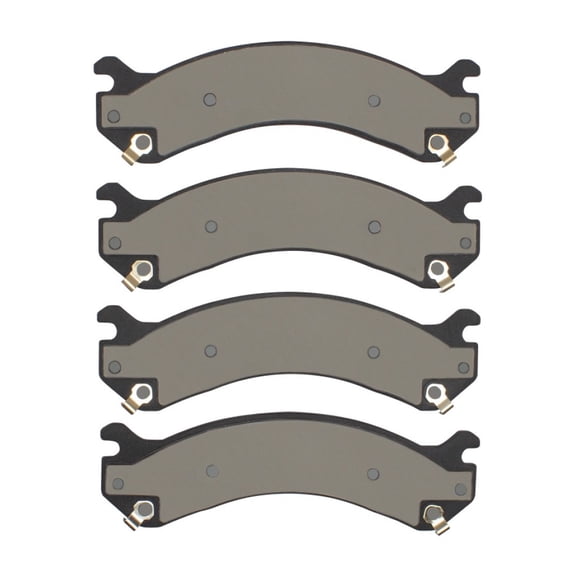 CarLights360 For GMC Sierra 3500 HD 2007 2008 2009 2010 Disc Brake Pads | 216.2 Millimeters / 8.51 Inches Outer Pad Width