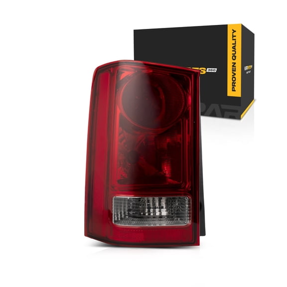 CarLights360: For Honda Pilot Tail Light Assembly 2009-2015 Driver Side w/ Bulbs CAPA Certified For HO2800174 | 33550-SZA-A02