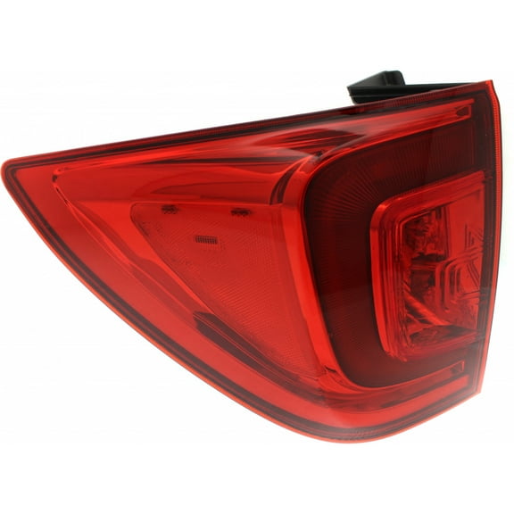 CarLights360: For Honda Pilot Tail Light Assembly 2016 2017 2018 Driver Side LED DOT Certified For HO2804107 | 33550-TG7-A01