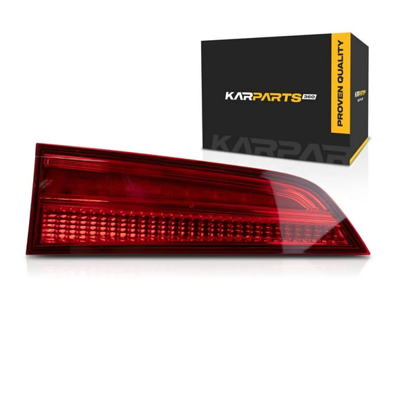 CarLights360: For Honda Pilot Tail Light Assembly 2016 2017 Driver Side On Lid w/ Bulbs CAPA Certified For HO2802108 | 34155-TG7-A01