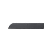 CarLights360 For Hyundai Kona 2024 2025 Bumper Cover Molding Front Passenger Side, Lower | Textured | Black | Replacement For HY1047150 | 86579BE100