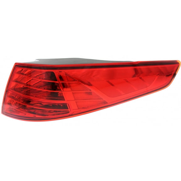 CarLights360: For Kia Optima Tail Light Assembly 2012 2013 Passenger Side | Unpainted | w/ Bulbs | CAPA Certified | KI2805108 | 92402 4C000