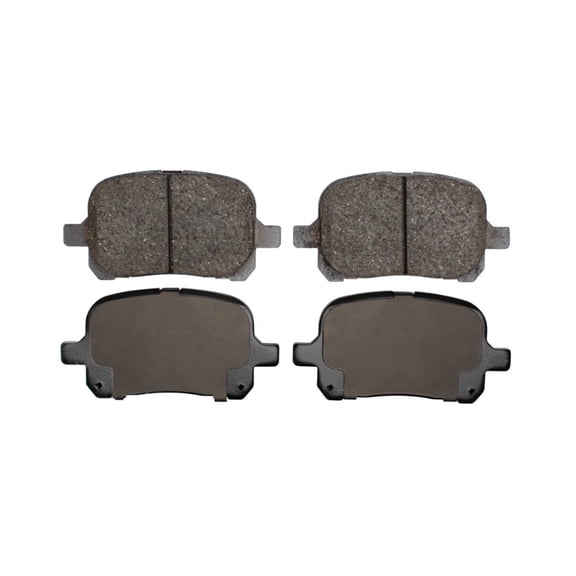 CarLights360 For Lexus ES300 1997 98 99 00 2001 Brake Pads | Ceramic Friction | 59.4 Millimeters / 2.34 Inches Inner Pad Height