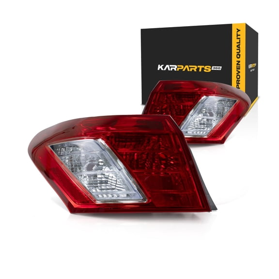 CarLights360: For Lexus ES350 Tail Light 2007 2008 2009 Pair Driver and Passenger Side LX2804101 + LX2805101