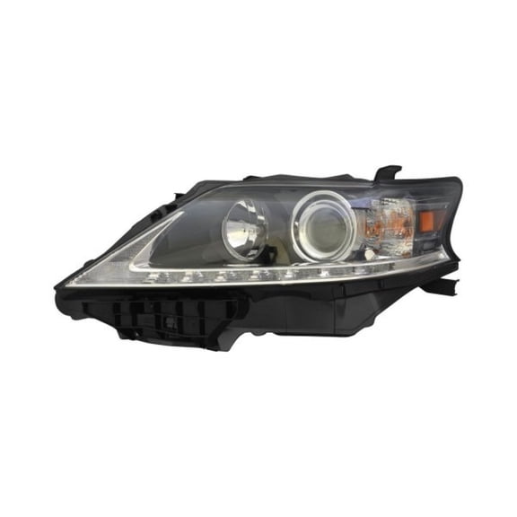 CarLights360: For Lexus RX450h Headlight Assembly 2013 2014 2015 Driver Side w/ Bulbs DOT Certified Replacement For LX2502156