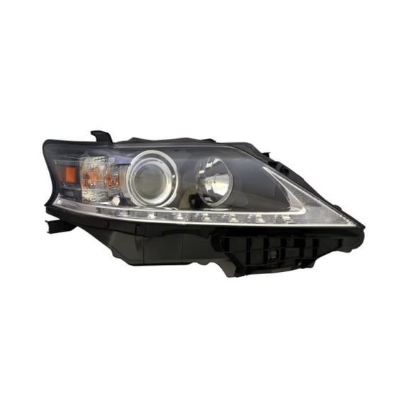 CarLights360: For Lexus RX450h Headlight Assembly 2013 2014 2015 Passenger Side w/ Bulbs DOT Certified Replacement For LX2503156