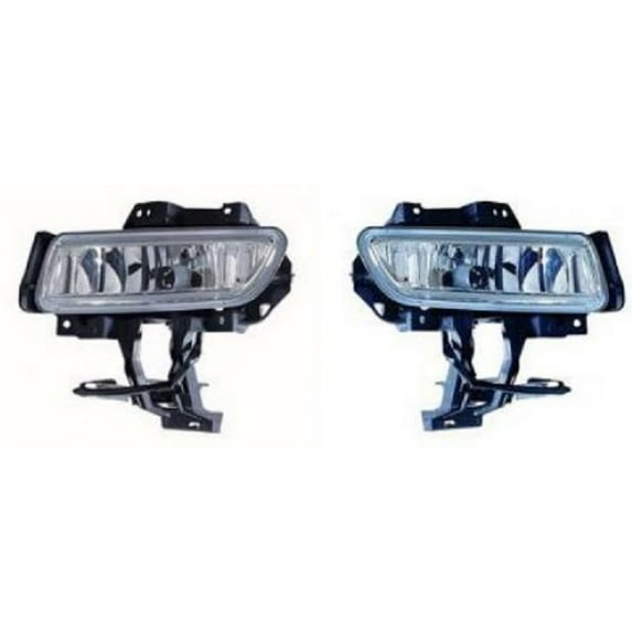 CarLights360: For Mazda 3 Fog Light 2007 2008 2009 Driver and Passenger Side Pair | MA2592112, MA2593112