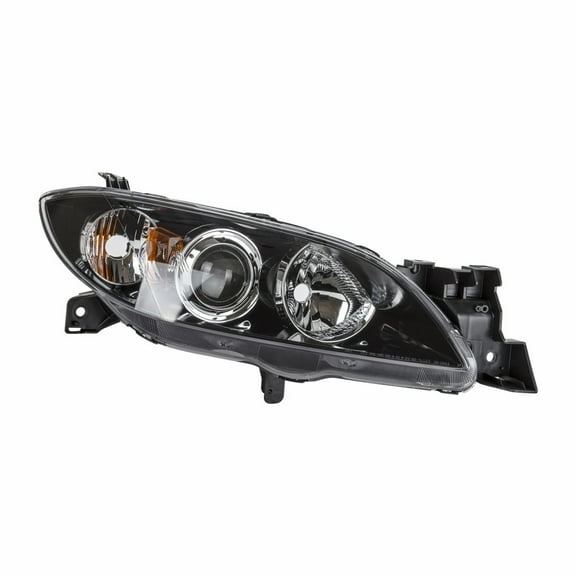 CarLights360: For Mazda 3 Headlight Assembly 2004-2009 Passenger Side | CAPA Certified | MA2519108