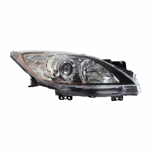CarLights360: For Mazda 3 Headlight Assembly 2010 2011 Passenger Side DOT Certified-Replacement for MA2519130