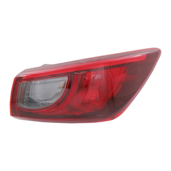 CarLights360 For Mazda CX-3 2016-2022 Tail Light Passenger Side | Outer | Excluded LED | Replacement For MA2805120 | DB4G51150