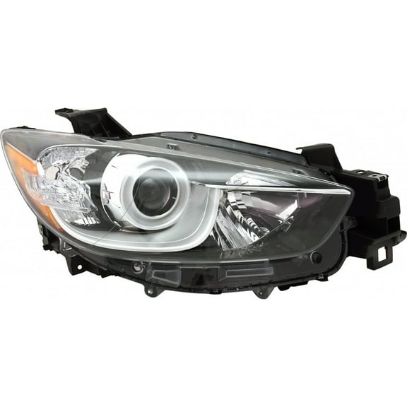 CarLights360: For Mazda CX-5 Headlight Assembly 2013 2014 2015 2016 Passenger Side w/ Bulbs DOT Certified Replacement For MA2519146