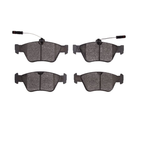 CarLights360 For Mercedes-Benz C280 1996 97 98 99 2000 Brake Pads | Low Metallic Friction | 60.2 Millimeters / 2.37 Inches Outer Pad Height