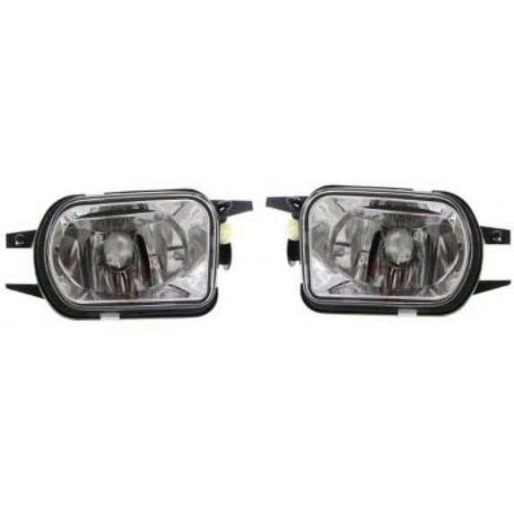 CarLights360: For Mercedes-Benz C320 Fog Light 2001-2007 Driver and Passenger Side Pair For MB2592106 + MB2593106