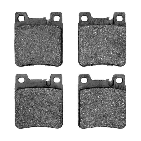 CarLights360 For Mercedes-Benz E430 1998 99 00 01 2002 Disc Brake Pads | Low Metallic Friction | 61.7 Millimeters / 2.43 Inches Inner Pad Width
