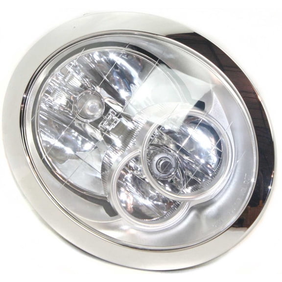 CarLights360: For Mini Cooper Headlight Assembly 2005 2006 2007 Passenger Side w/ Bulbs | MC2503102 (Trim: Convertible; Models